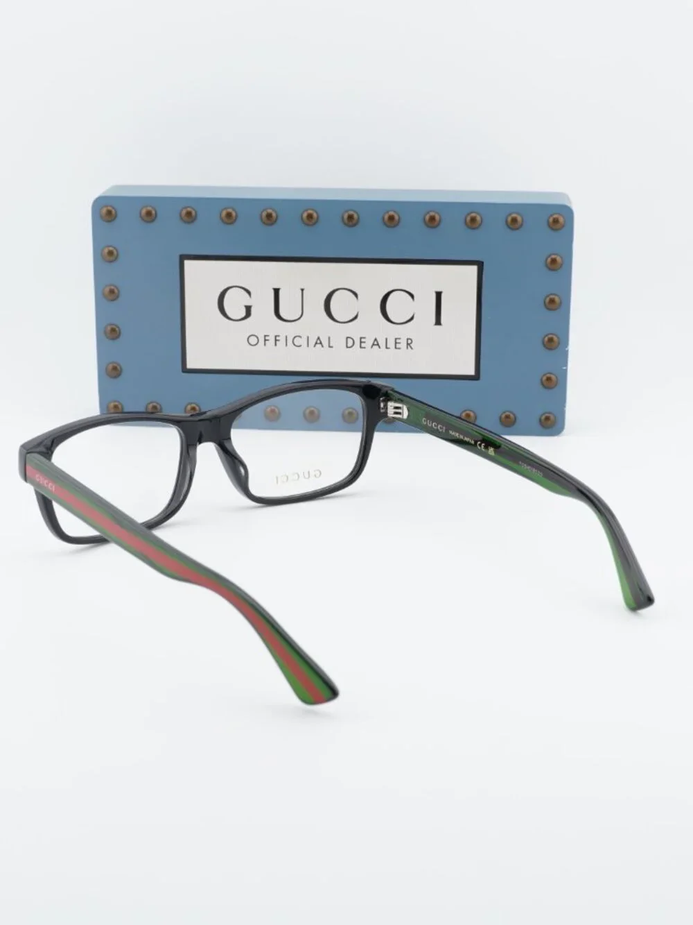 Gucci GG0006OAN 002 Rectangle Eyeglasses 55mm - Black